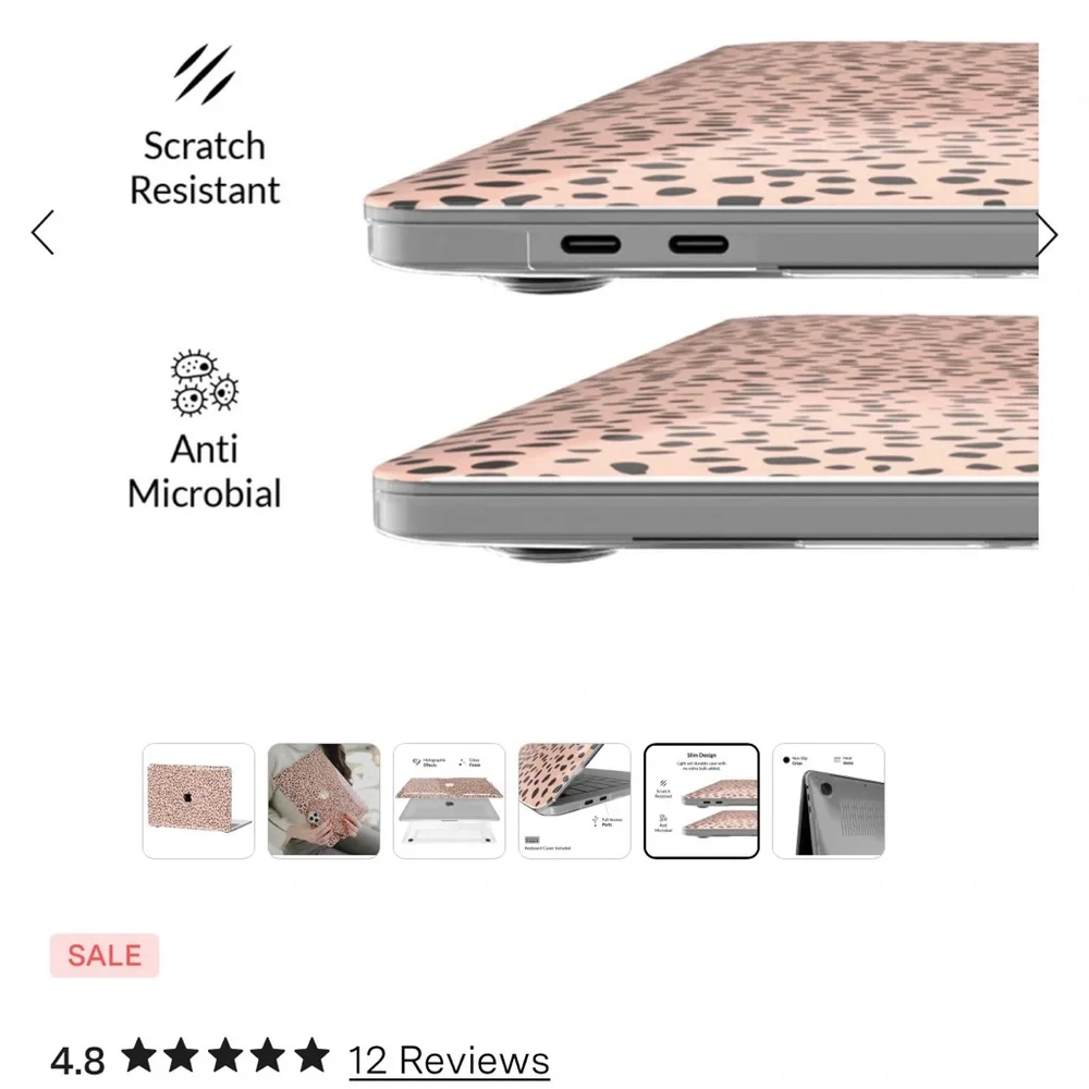 Velvet Caviar MacBook Case